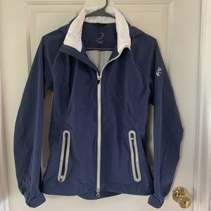 ZERO RESTRICTION NAVY WATERPROOF JACKET